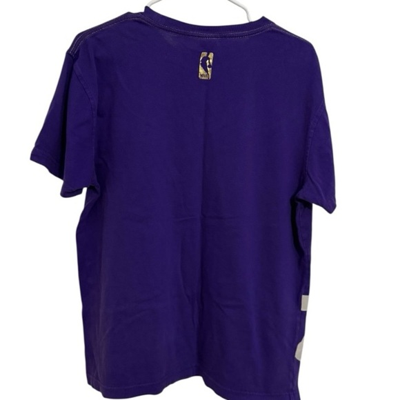 Adidas NBA Magic Johnson Julius Erving Grail Tee Vintage Lakers Sixers Rare Y2K - Picture 3 of 4